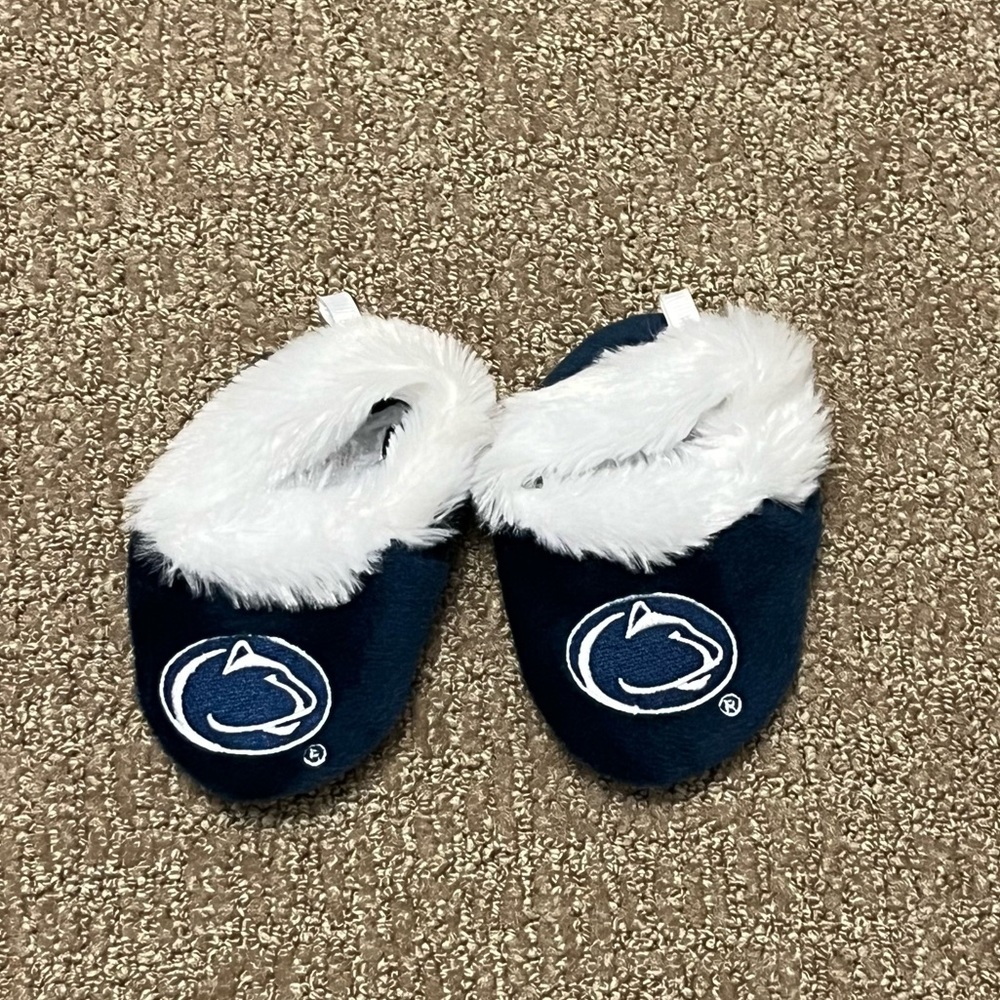 NWOT Penn State Nittany Lions FOCO Baby Bootie Slipper
